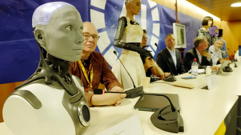 An image of robots symbolise the future of AI