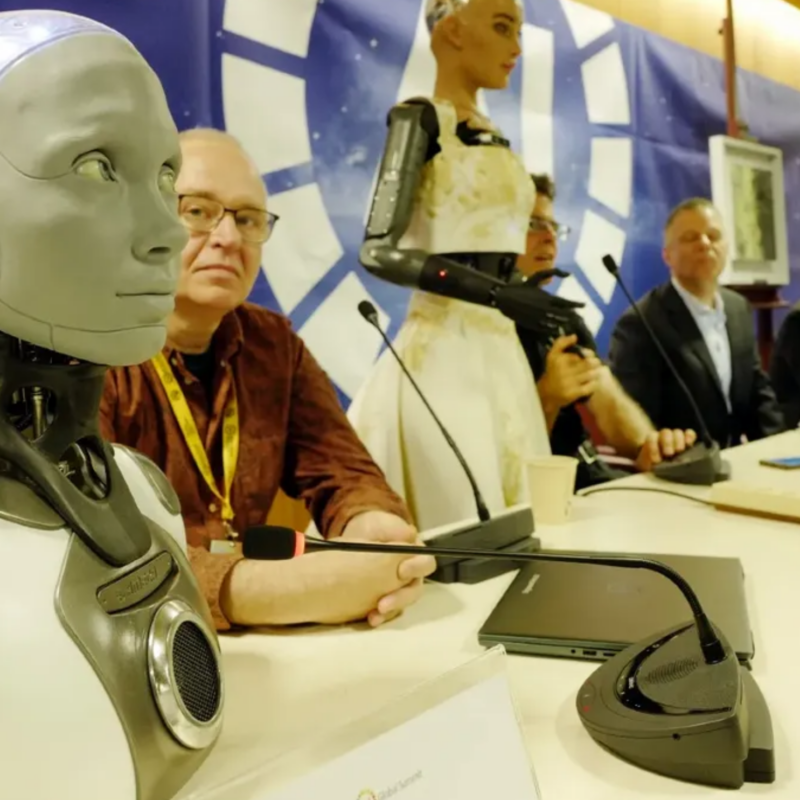 An image of robots symbolise the future of AI